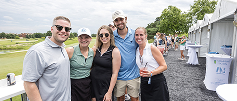 Fans enjoy Evans Scholars Invitational hospitality
